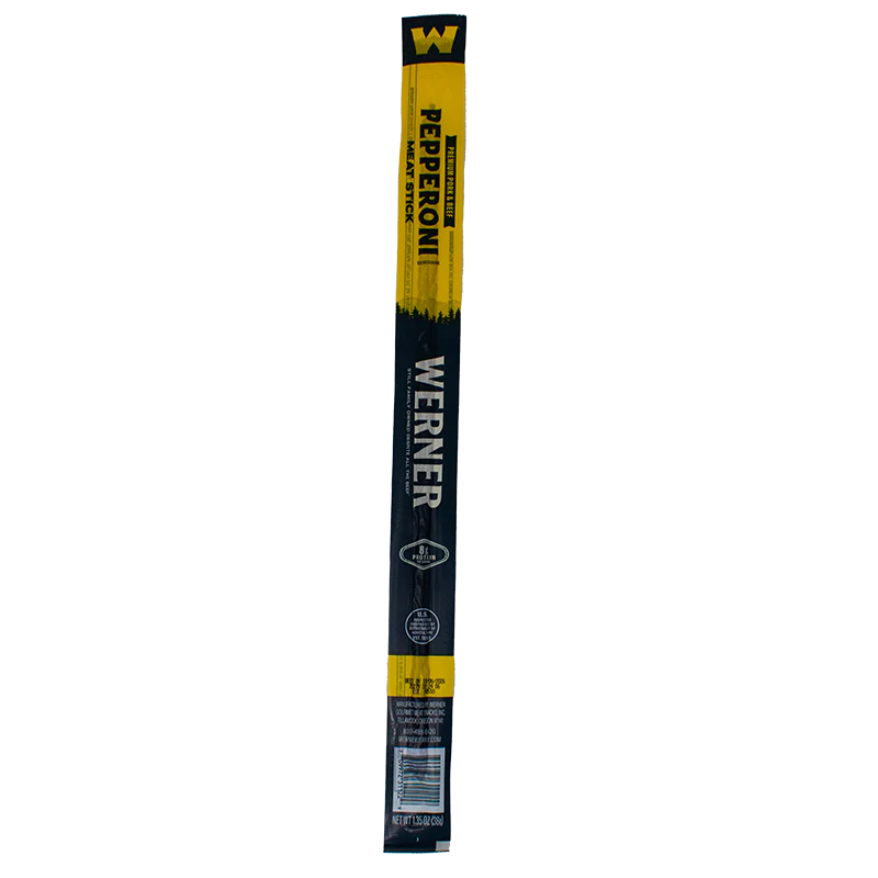 Werner Pepperoni Smoked Meat Sticks 24CT