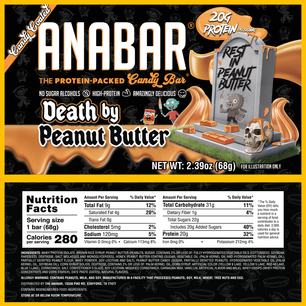 THE ANABAR Death By Peanut Butter 12CT