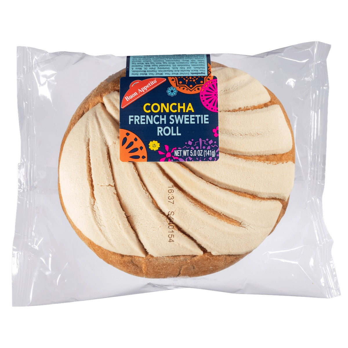 Bon Appetit Concha French Sweetie Roll 50z