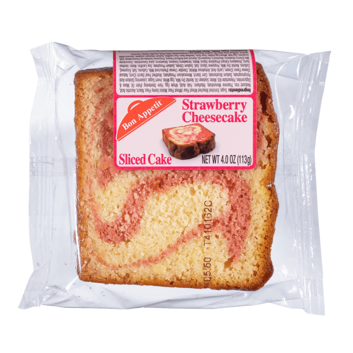 Bon Appetit Strawberry Cheesecake Slice 4oz