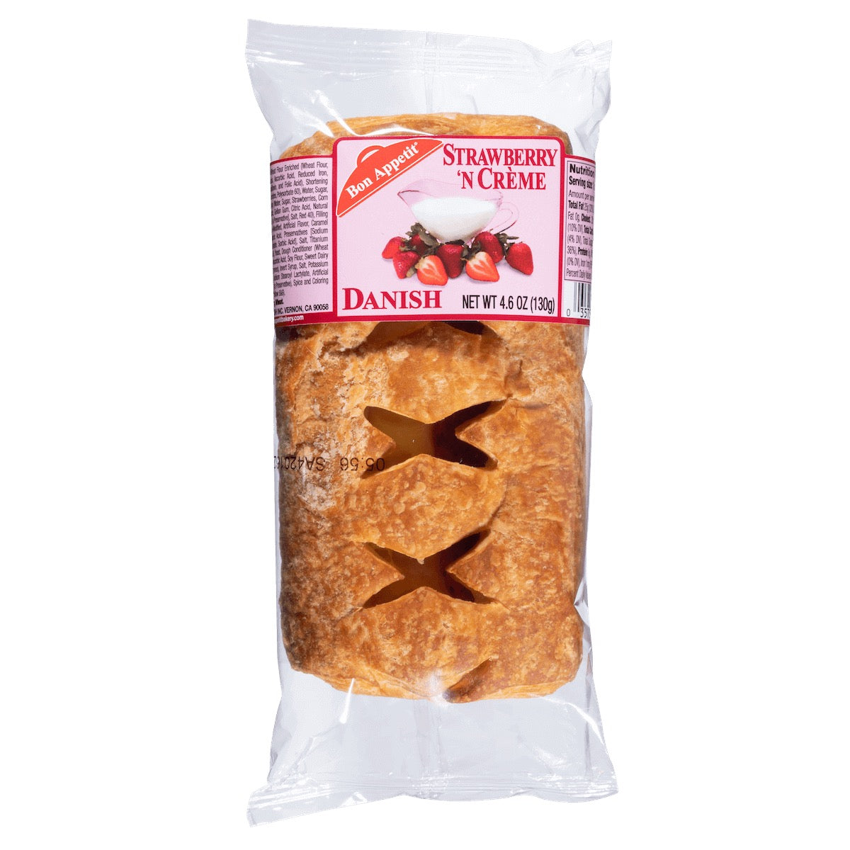 Bon Appetit Strawberry ‘N Creme Danish, 4.6 oz