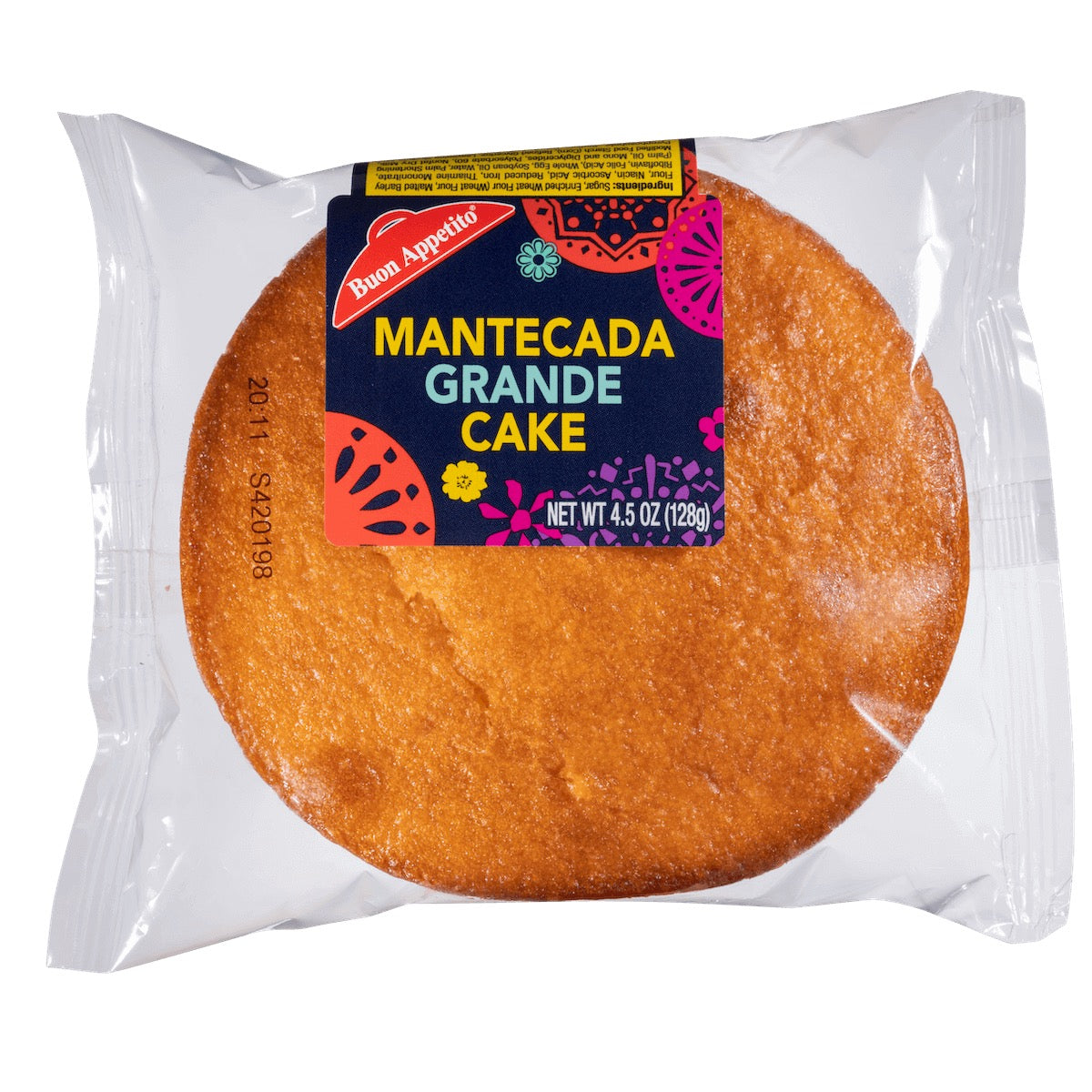 Bon Appetit Mantecada Grande Cake 4.5oz