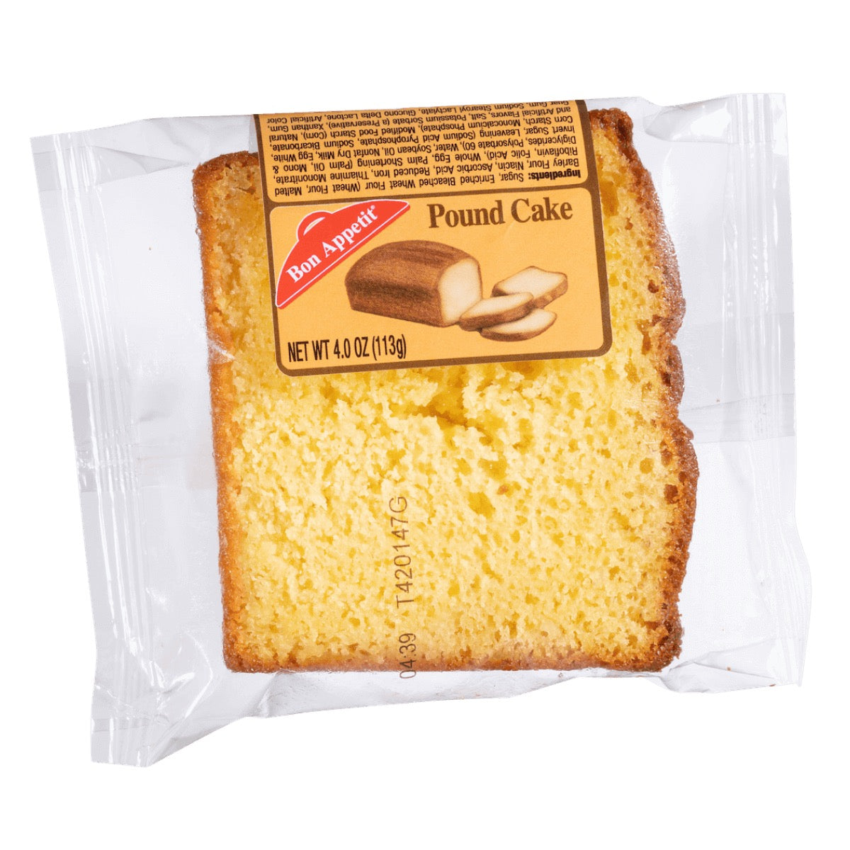 Bon Appetit Pound Cake Slice 4oz