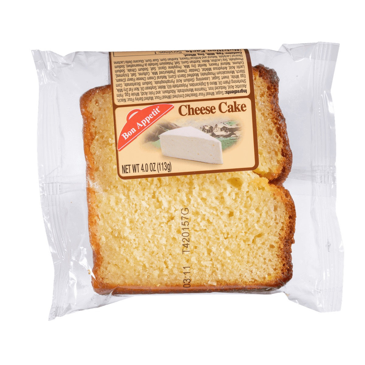 Bon Appetit Cheese Cake Sliced 4oz