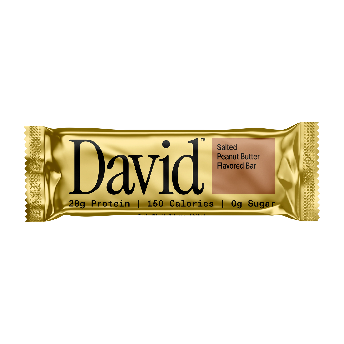 David Salted Peanut Butter 12CT