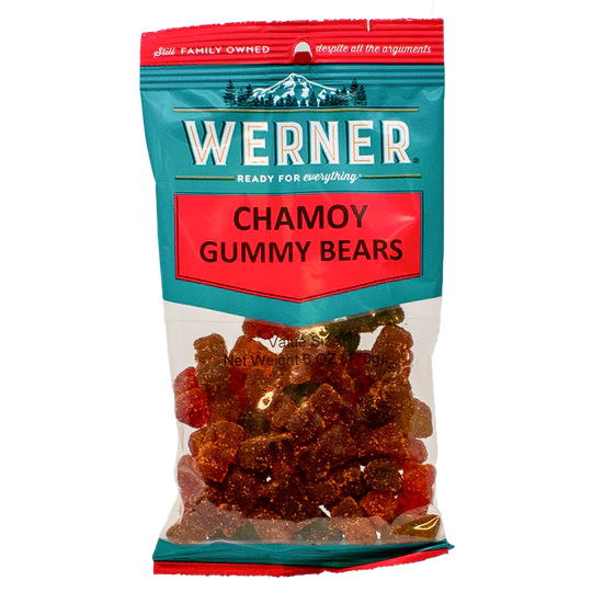 Werner Chamoy Gummy Bears 6CT