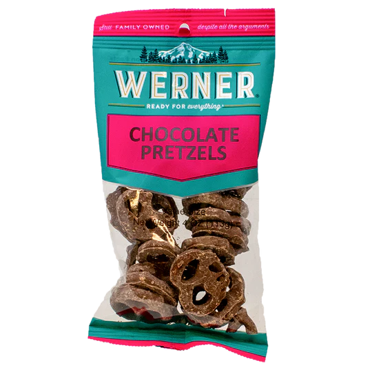 Werner Chocolate Pretzel 6CT