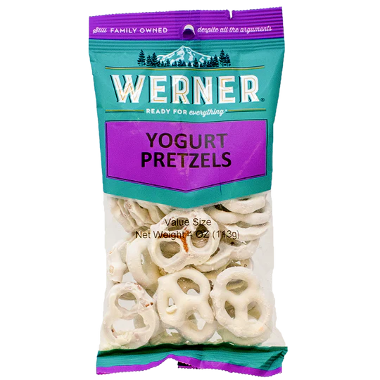 Werner Yogurt Pretzel 6CT