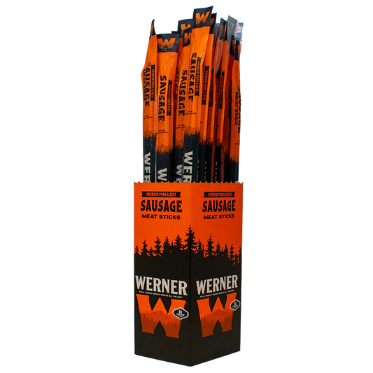 Werner Sausage Smoked Meat Sticks 24CT