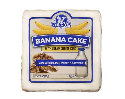 Nemo's Banana Cake Square 6CT