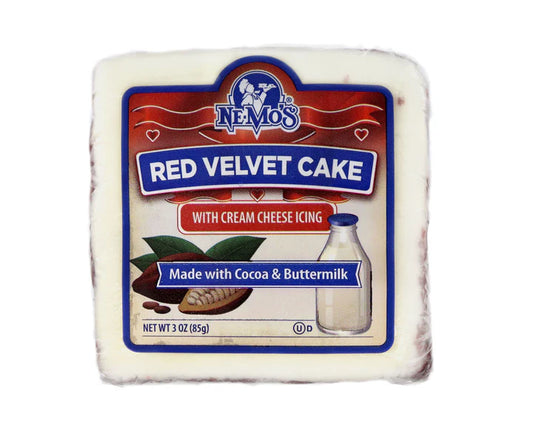 Nemo's Red Velvet Cake Square 6CT
