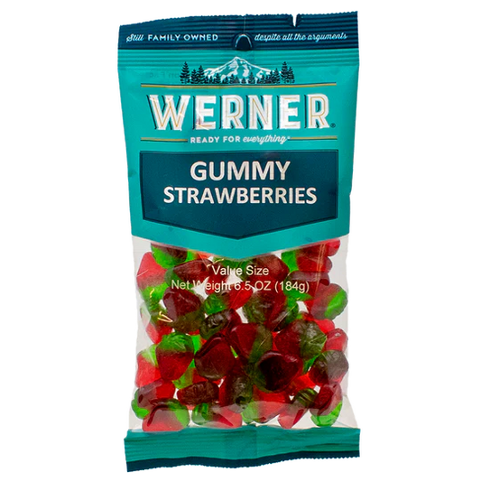 Werner Gummy Strawberries 6CT