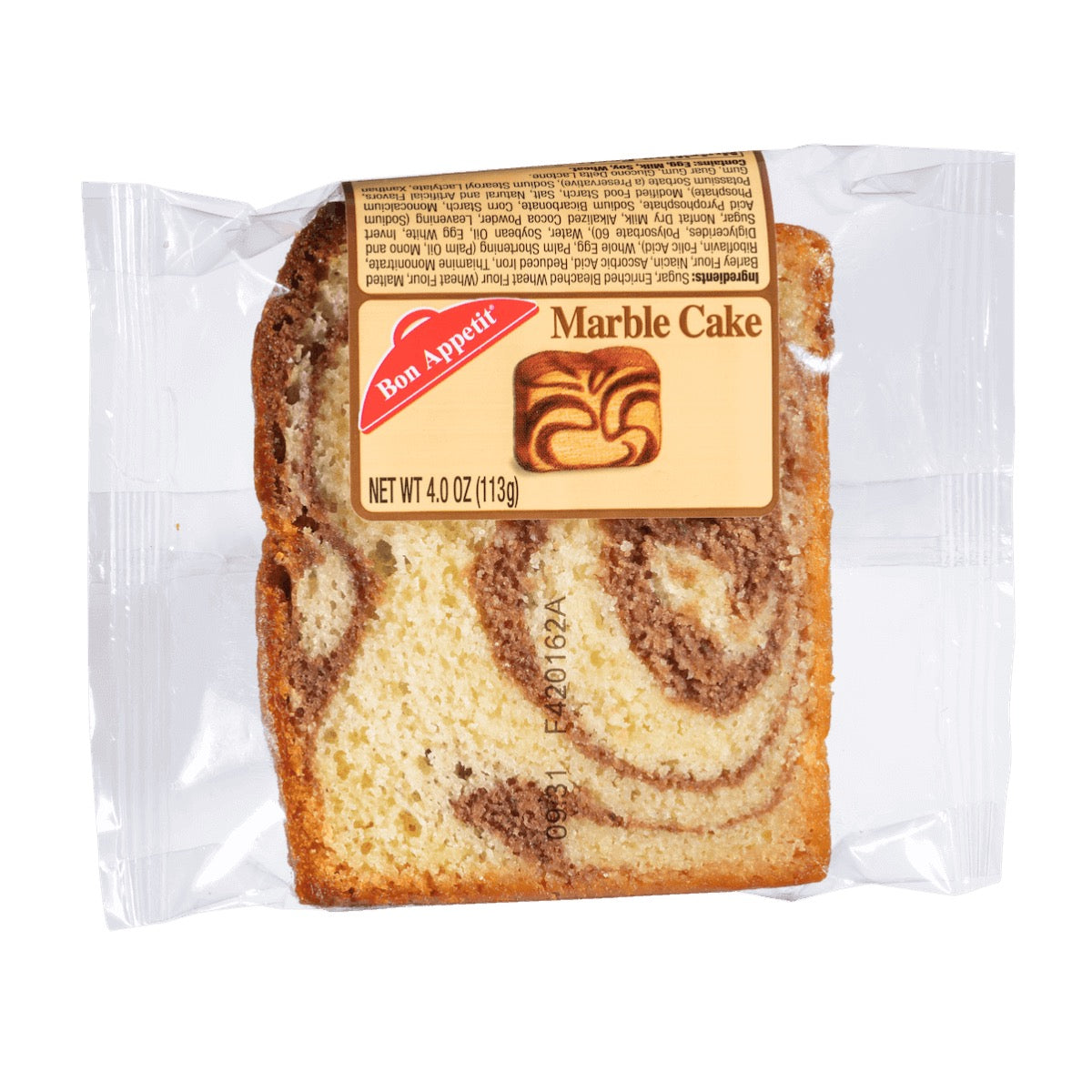 Bon Appetit Marble Cake Slice 4oz