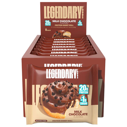 Legendary Milk Chocolate Protein Sweet Roll 8CT