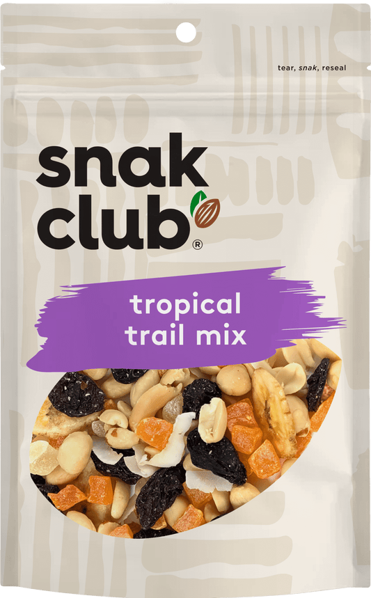 Snak Club Tropical Trail Mix Premium Pack 6CT
