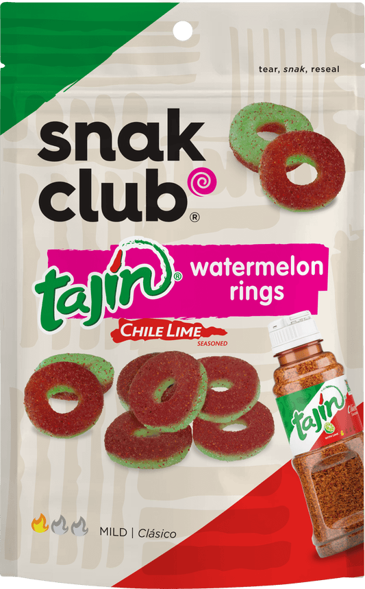 Snak Club Tajin Watermelon Rings Premium Pack 6CT