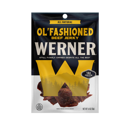 Werner All Natural Ol' Fashioned Beef Jerky 1.4oz
