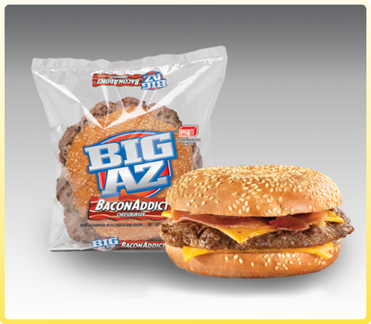 Big AZ Bacon Addict Cheeseburger 10CT
