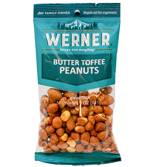 Werner Butter Toffee Peanuts 6CT