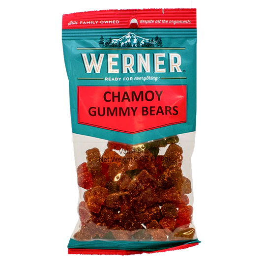 Werner Chamoy Gummy Bears 6CT