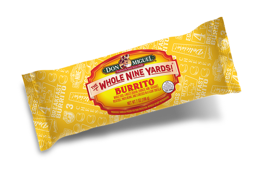 DON MIGUEL® THE WHOLE 9 YARDS!® Breakfast Burrito