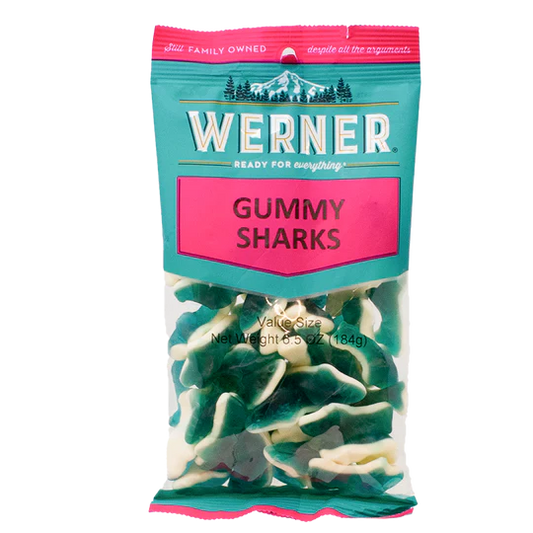 Werner Gummy Sharks 6CT