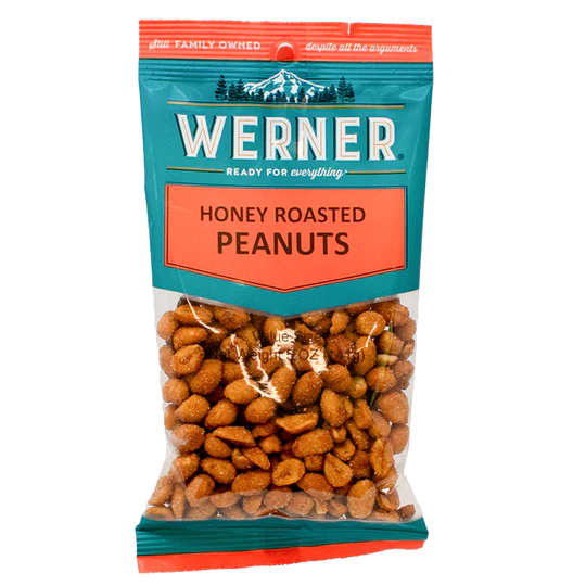 Werner Honey Roasted Peanuts 6CT