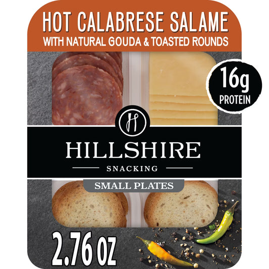 Hillshire Hot Calabrese Salame & Gouda Cheese Small Plates 6CT