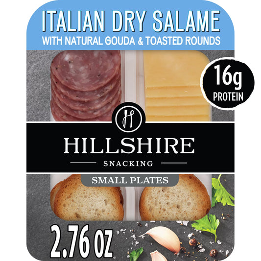 Hillshire Italian Dry Salami & Gouda Cheese Small Plates 6CT