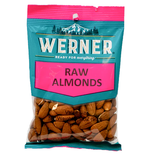 Werner Raw Almonds 6CT