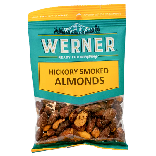 Werner Hickory Smoked Almonds 6CT