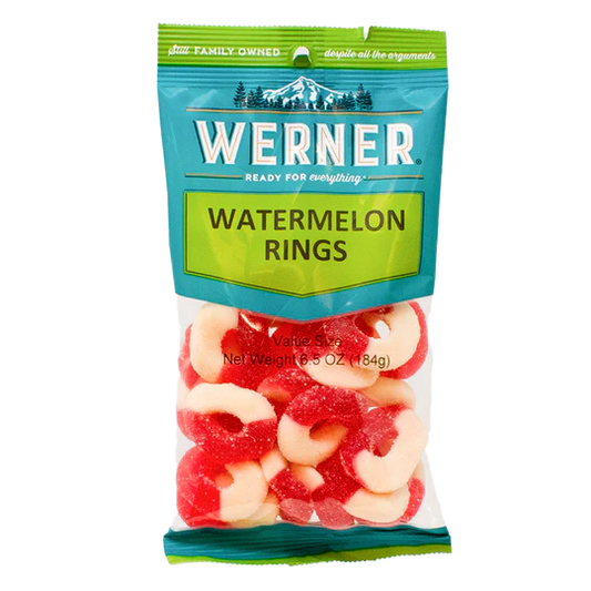 Werner Watermelon Rings 6CT